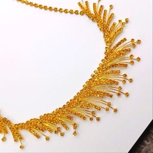 Canary gold necklace